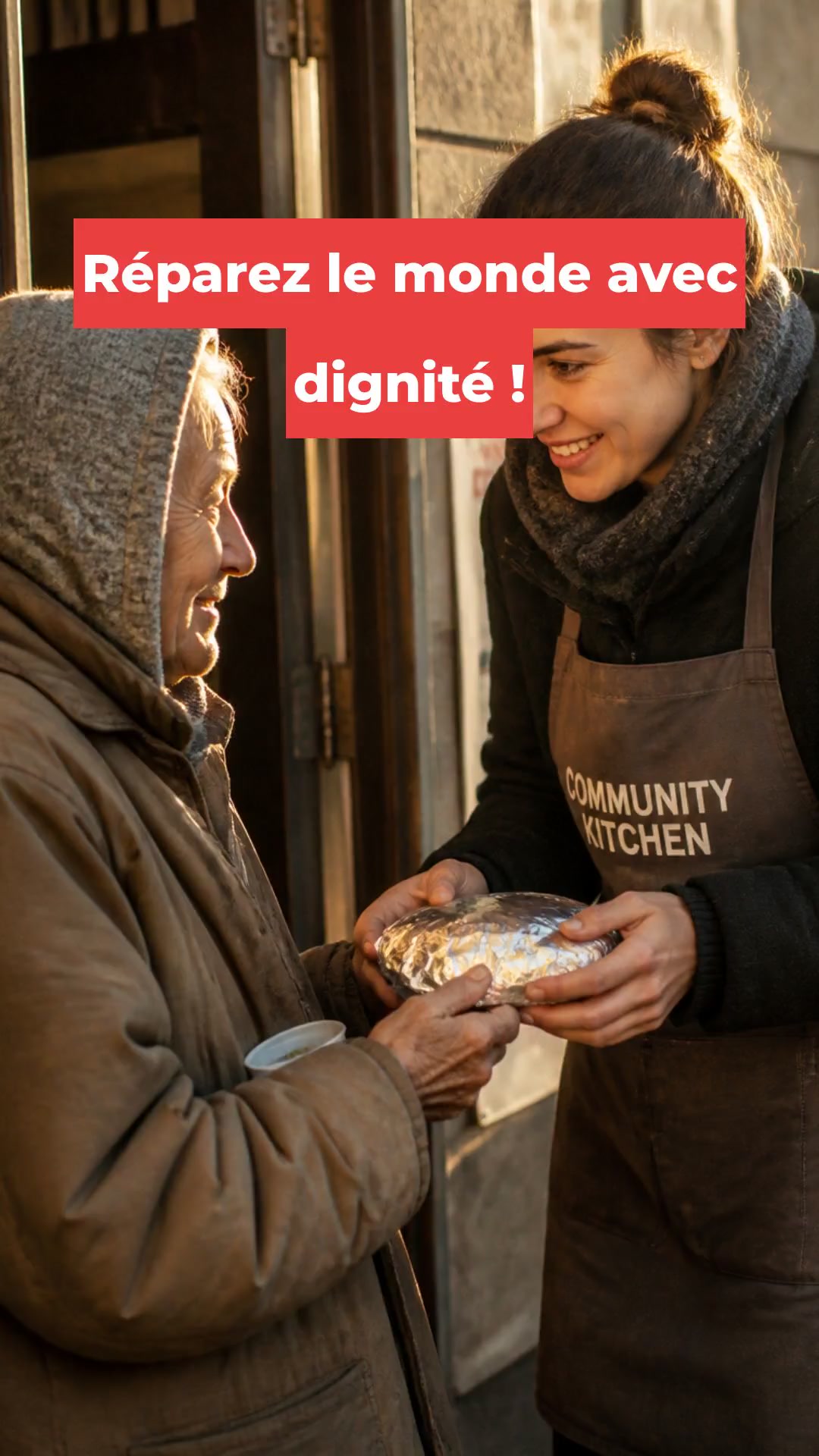 Réparez le monde avec dignité !