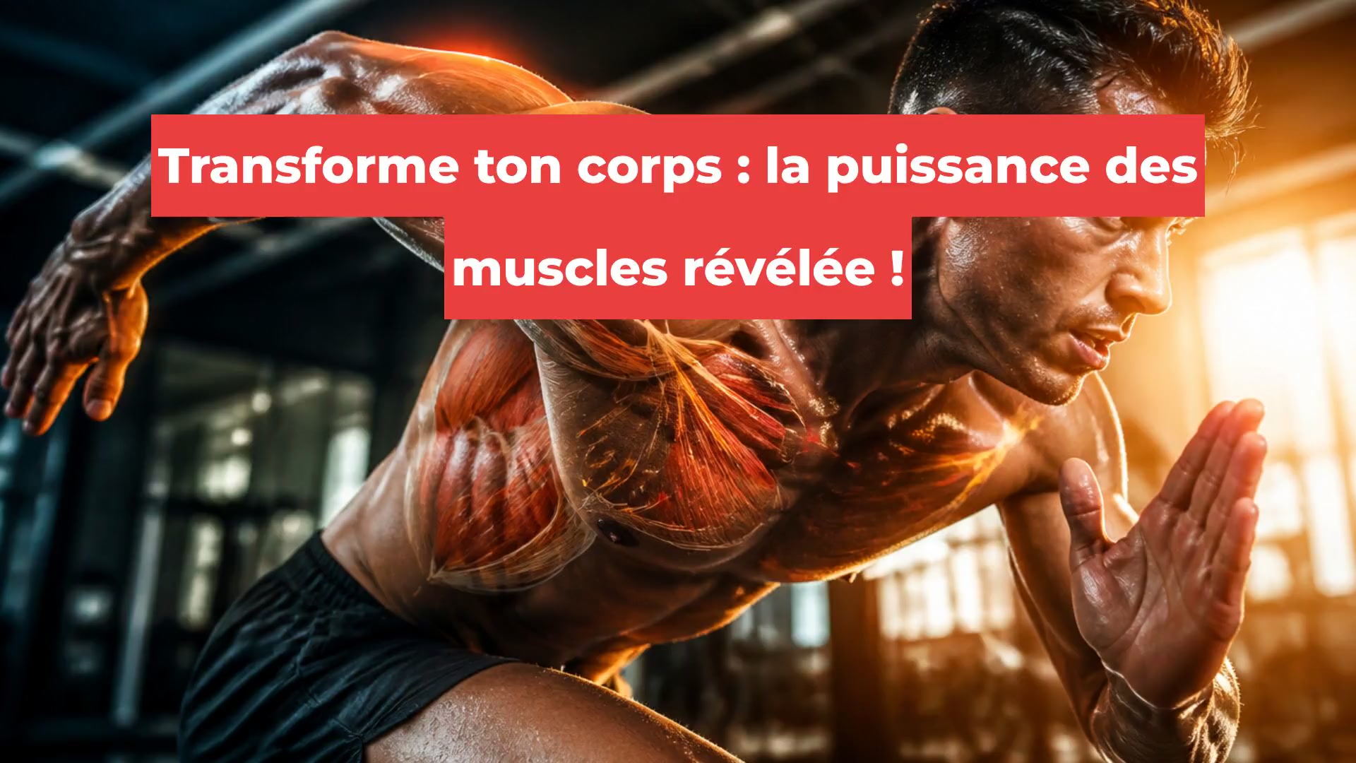 Transforme ton corps : la puissance des muscles révélée !