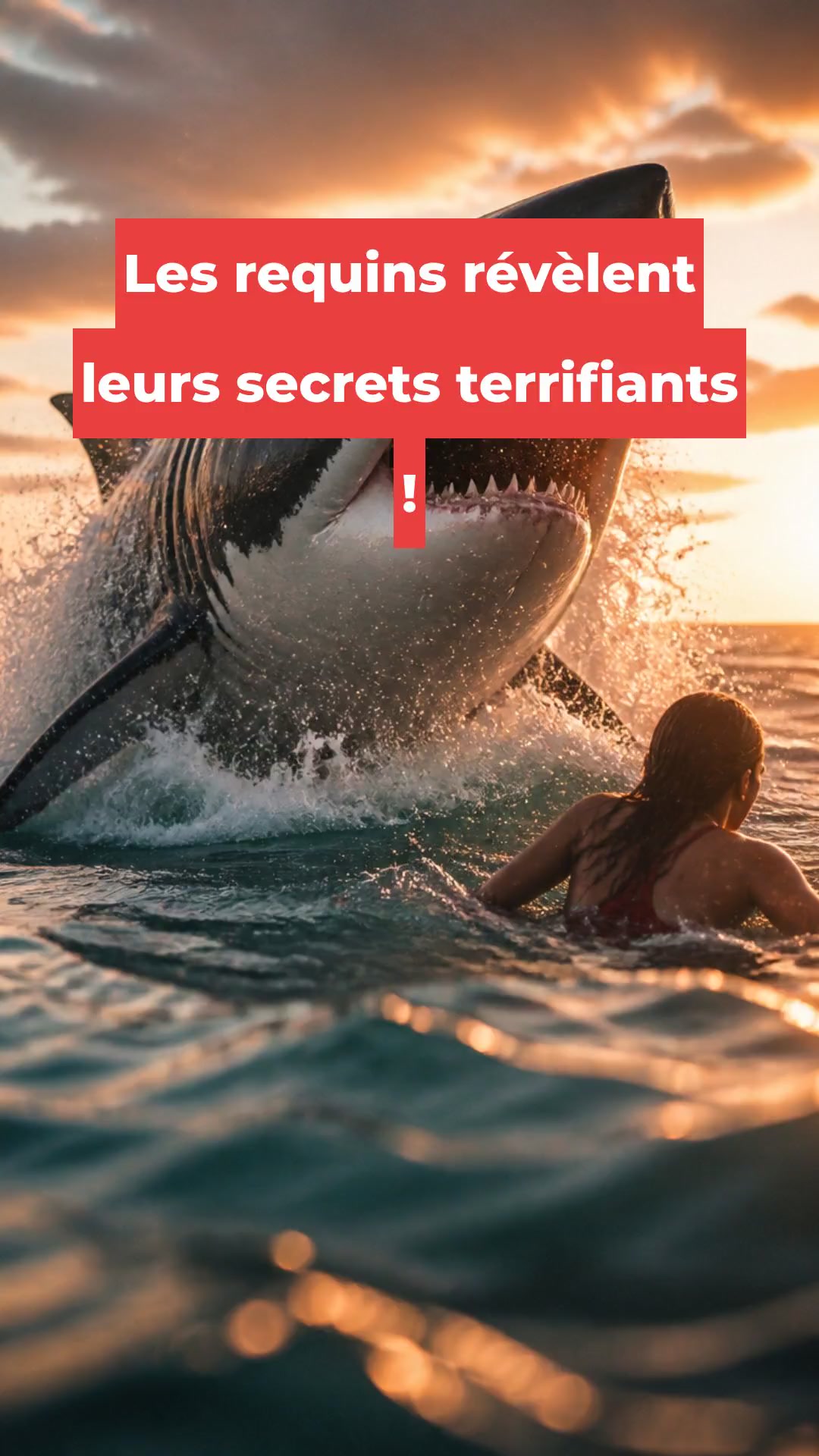Les requins révèlent leurs secrets terrifiants !