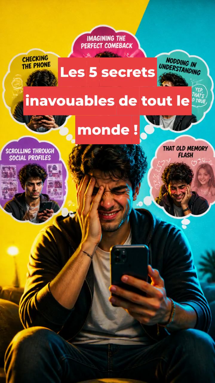Les 5 secrets inavouables de tout le monde !