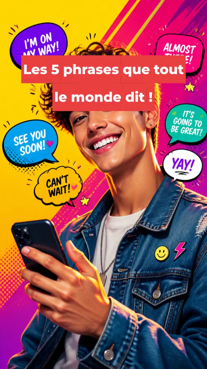 Les 5 phrases que tout le monde dit !
