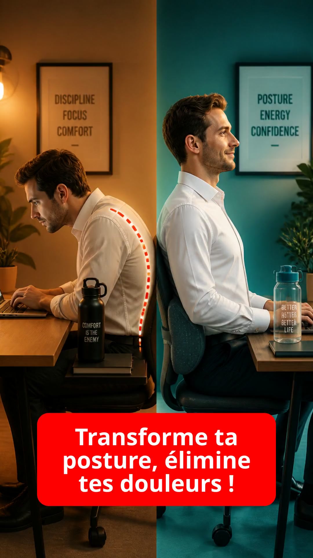 Transforme ta posture, élimine tes douleurs !