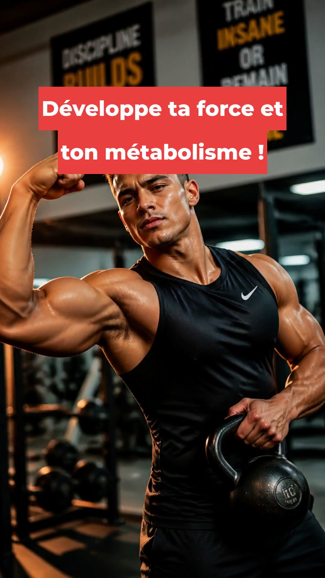 Développe ta force et ton métabolisme !