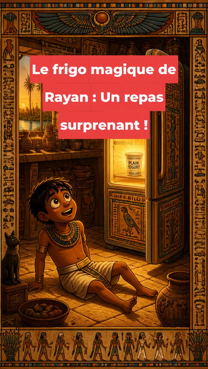 Le frigo magique de Rayan : Un repas surprenant !