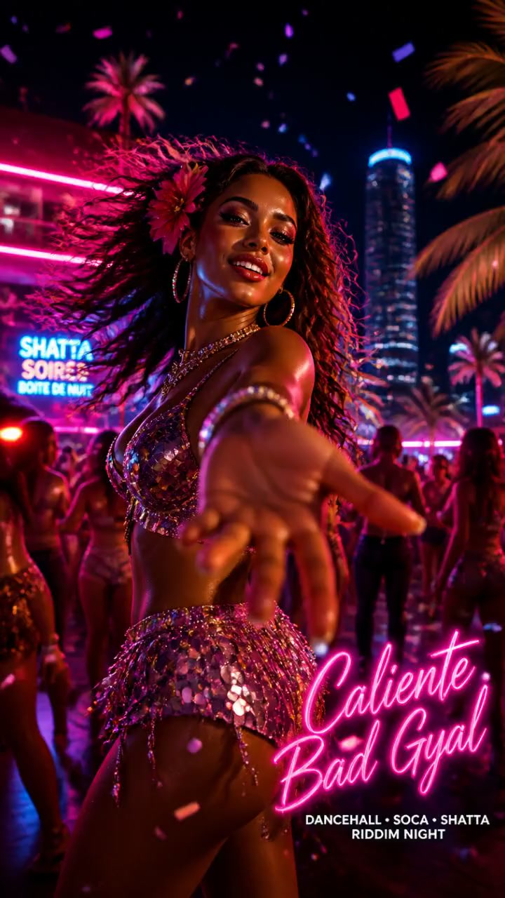 Vibrez toute la nuit avec la Caliente Bad Gyal!