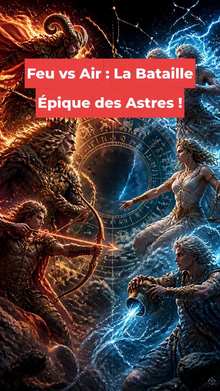 Feu vs Air : La Bataille Épique des Astres !