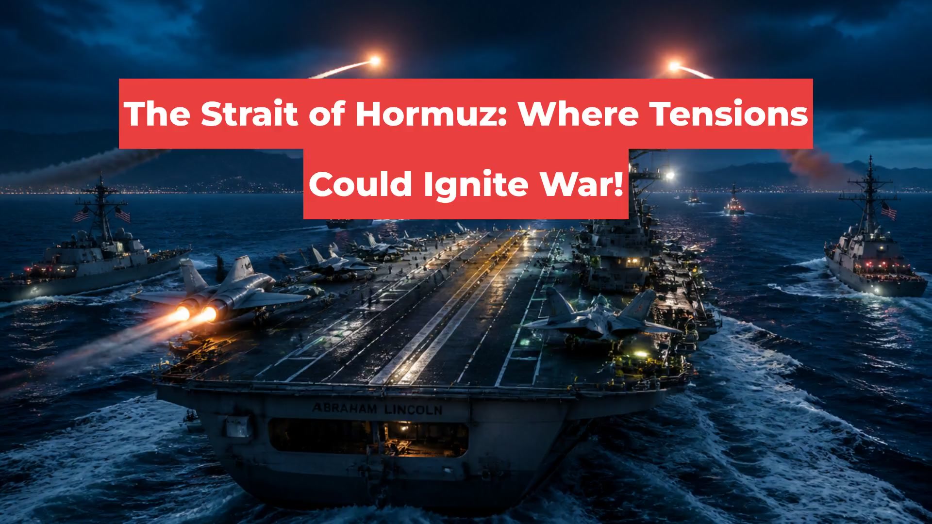 The Strait of Hormuz: Where Tensions Could Ignite War!