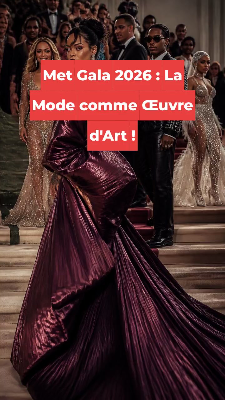 Met Gala 2026 : La Mode comme Œuvre d'Art !