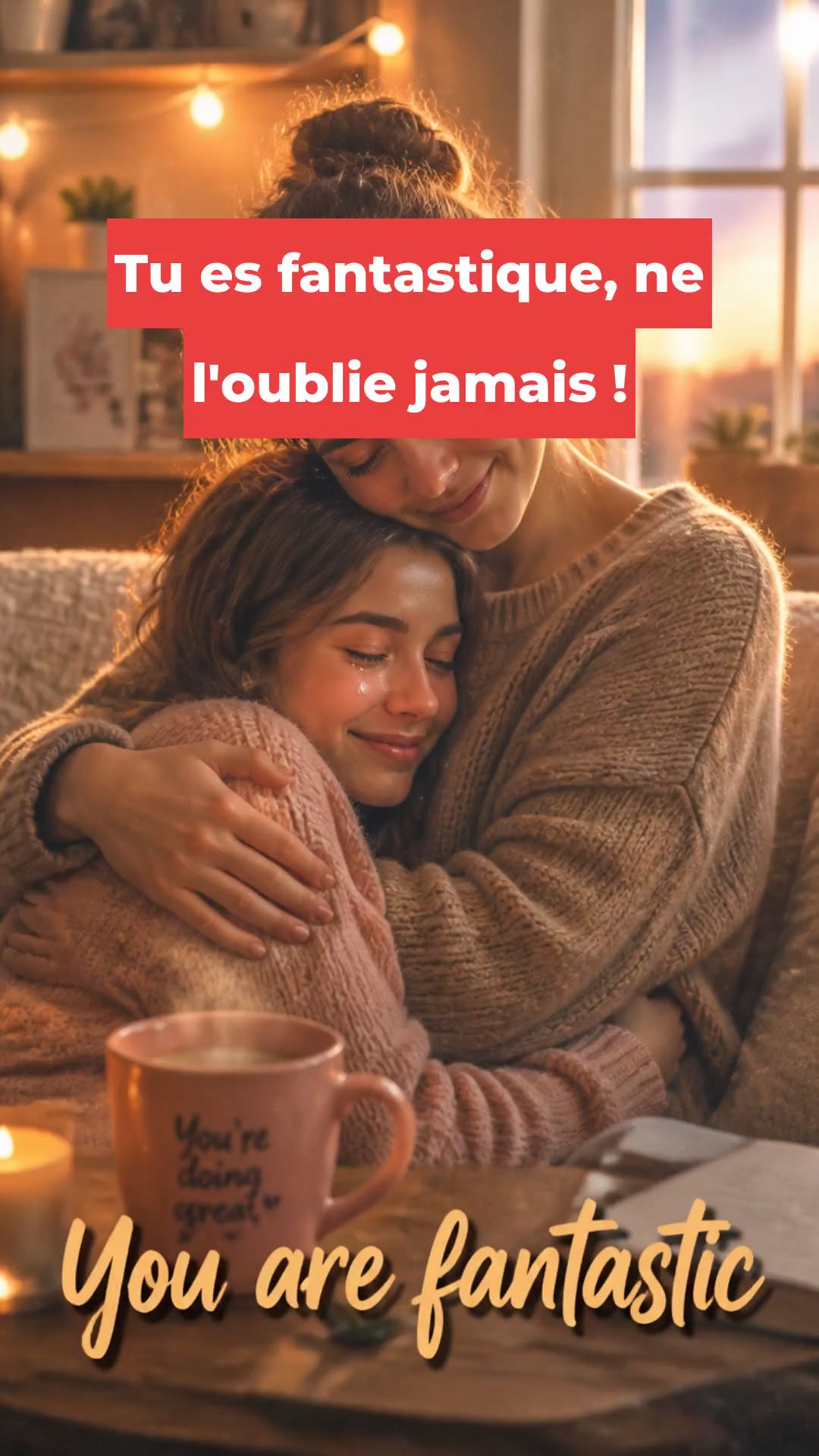 Tu es fantastique, ne l'oublie jamais !