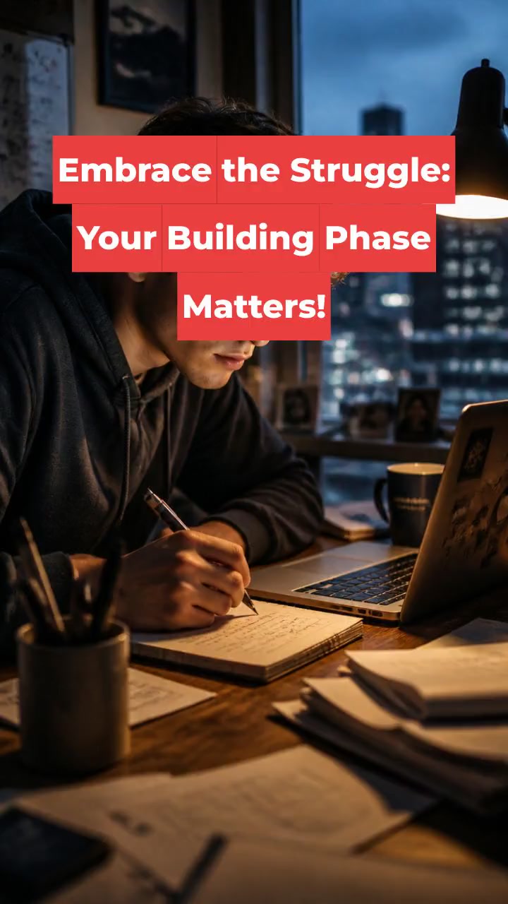 Embrace the Struggle: Your Building Phase Matters!
