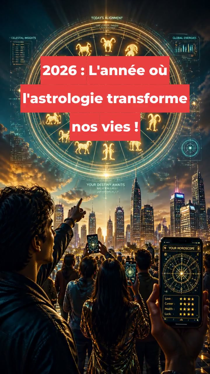 2026 : L'année où l'astrologie transforme nos vies !