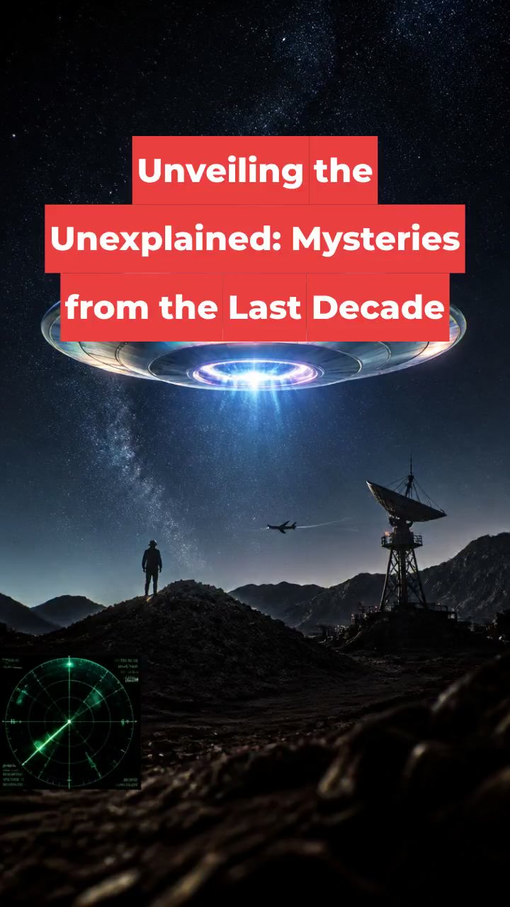 Unveiling the Unexplained: Mysteries from the Last Decade