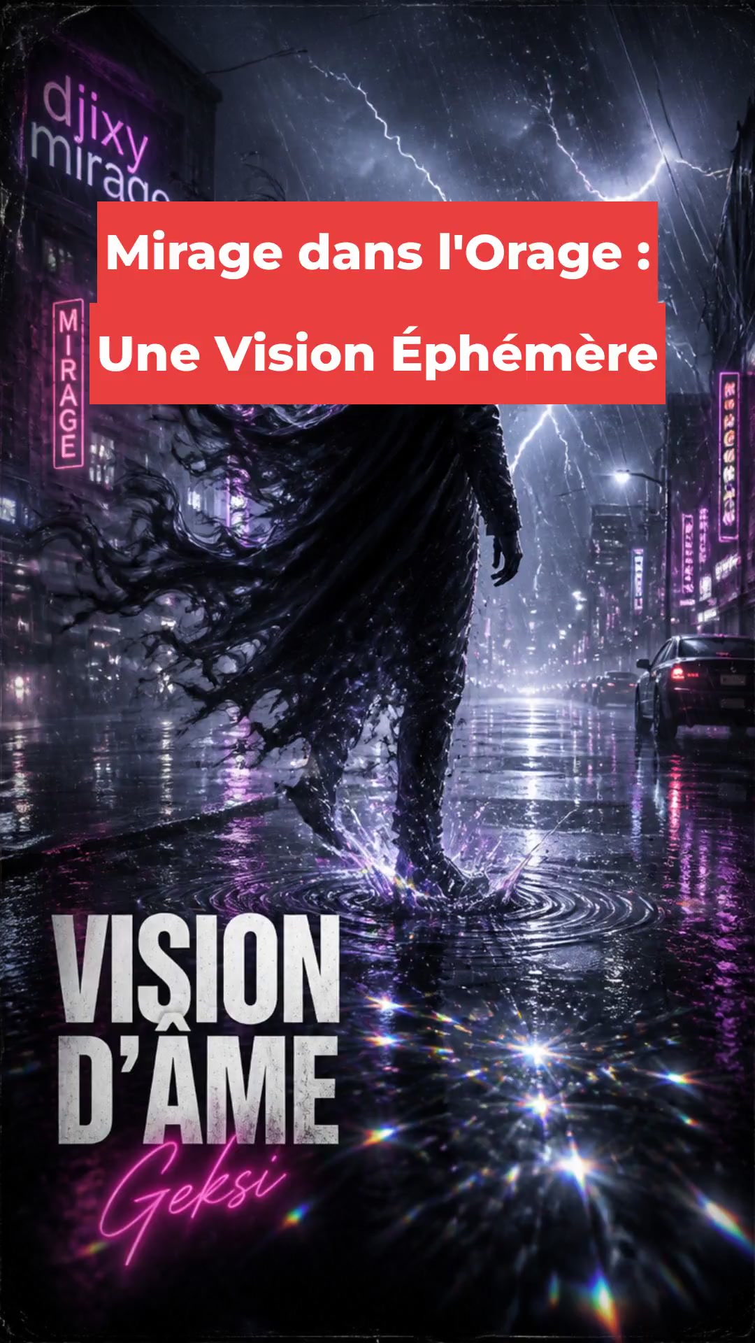 Mirage dans l'Orage : Une Vision Éphémère