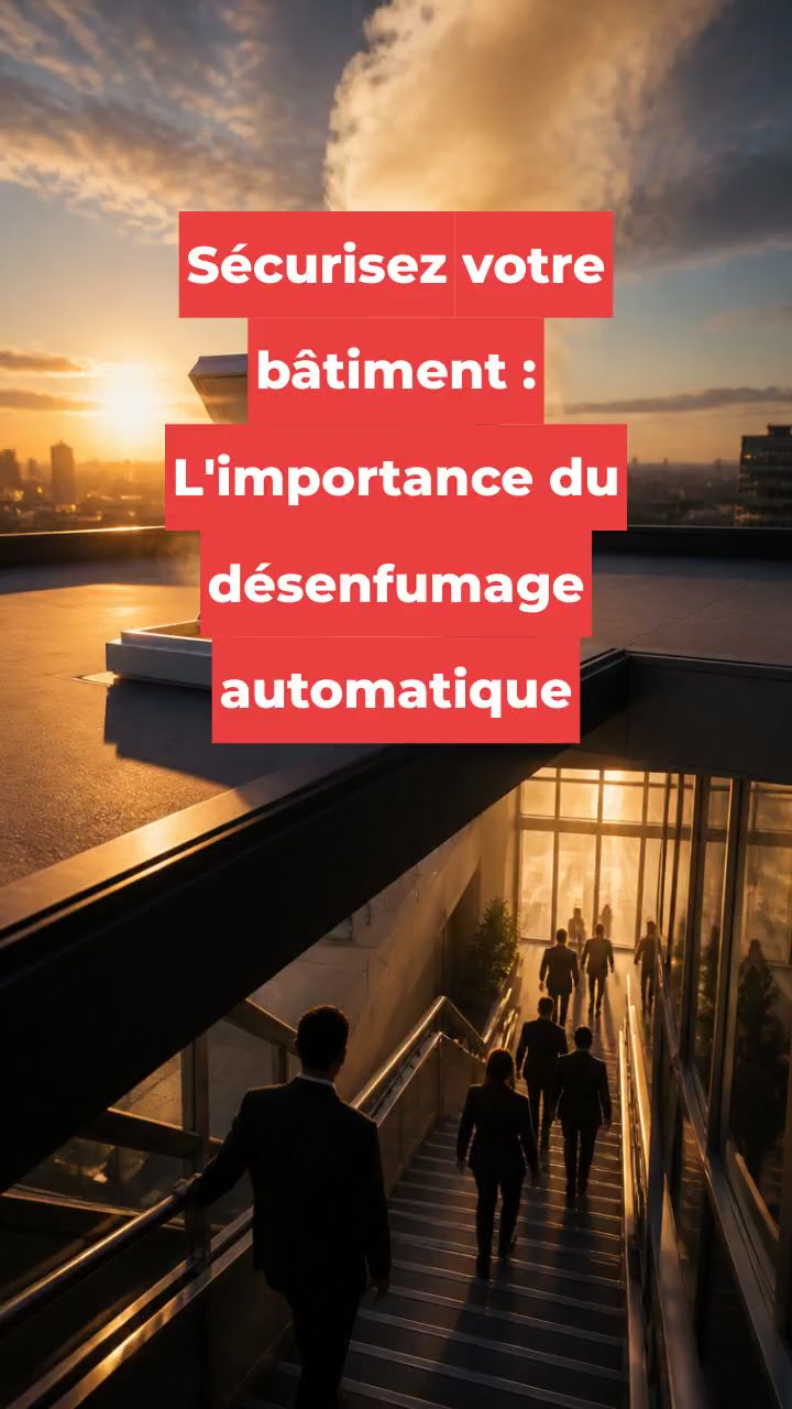 Sécurisez votre bâtiment : L'importance du désenfumage automatique