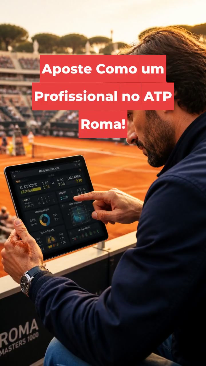 Aposte Como um Profissional no ATP Roma!