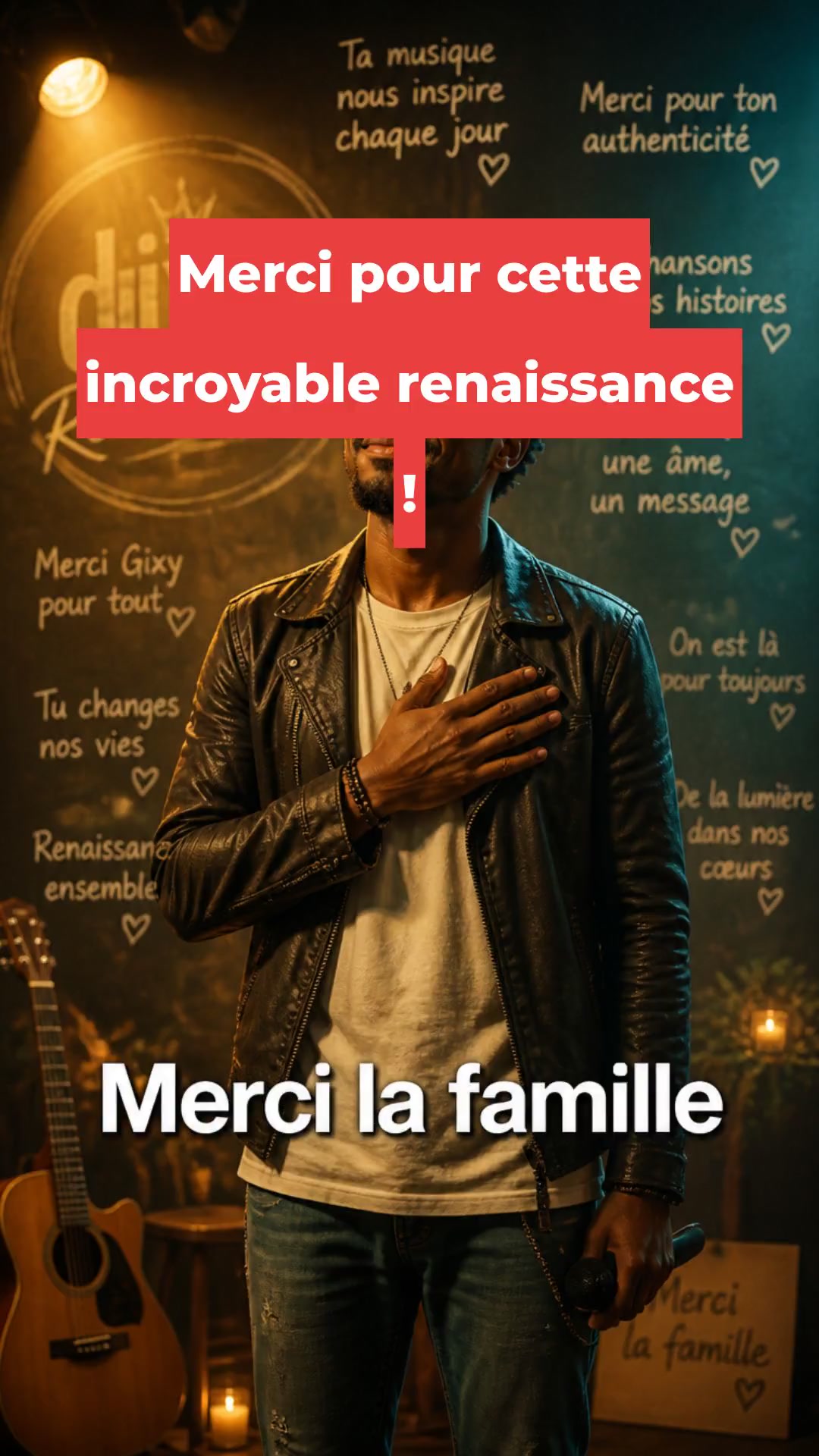 Merci pour cette incroyable renaissance !