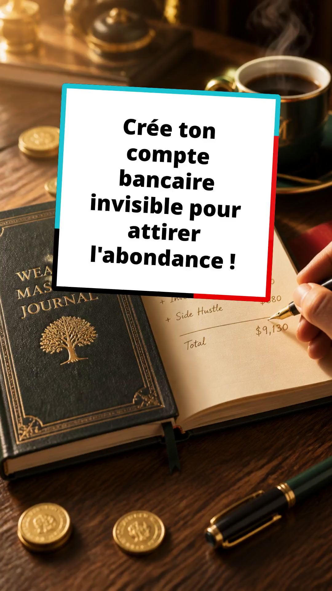 Crée ton compte bancaire invisible pour attirer l'abondance !