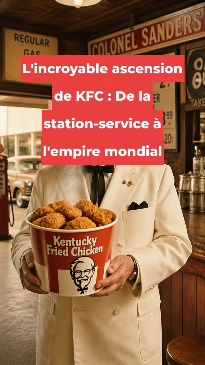 L'incroyable ascension de KFC : De la station-service à l'empire mondial