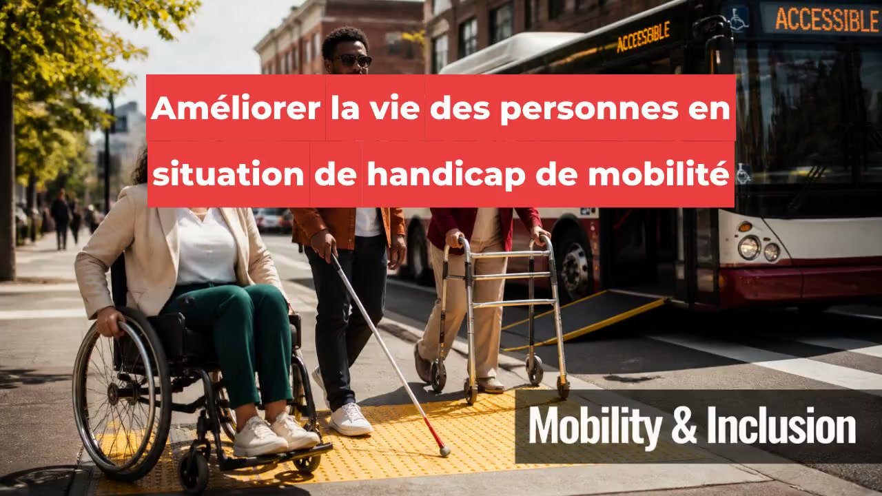Améliorer la vie des personnes en situation de handicap de mobilité