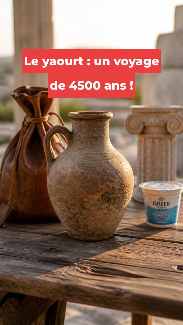 Le yaourt : un voyage de 4500 ans !
