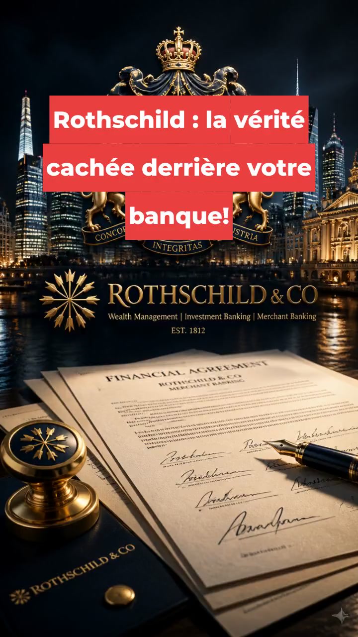 Rothschild : la vérité cachée derrière votre banque!