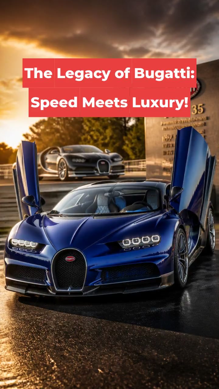 The Legacy of Bugatti: Speed Meets Luxury!