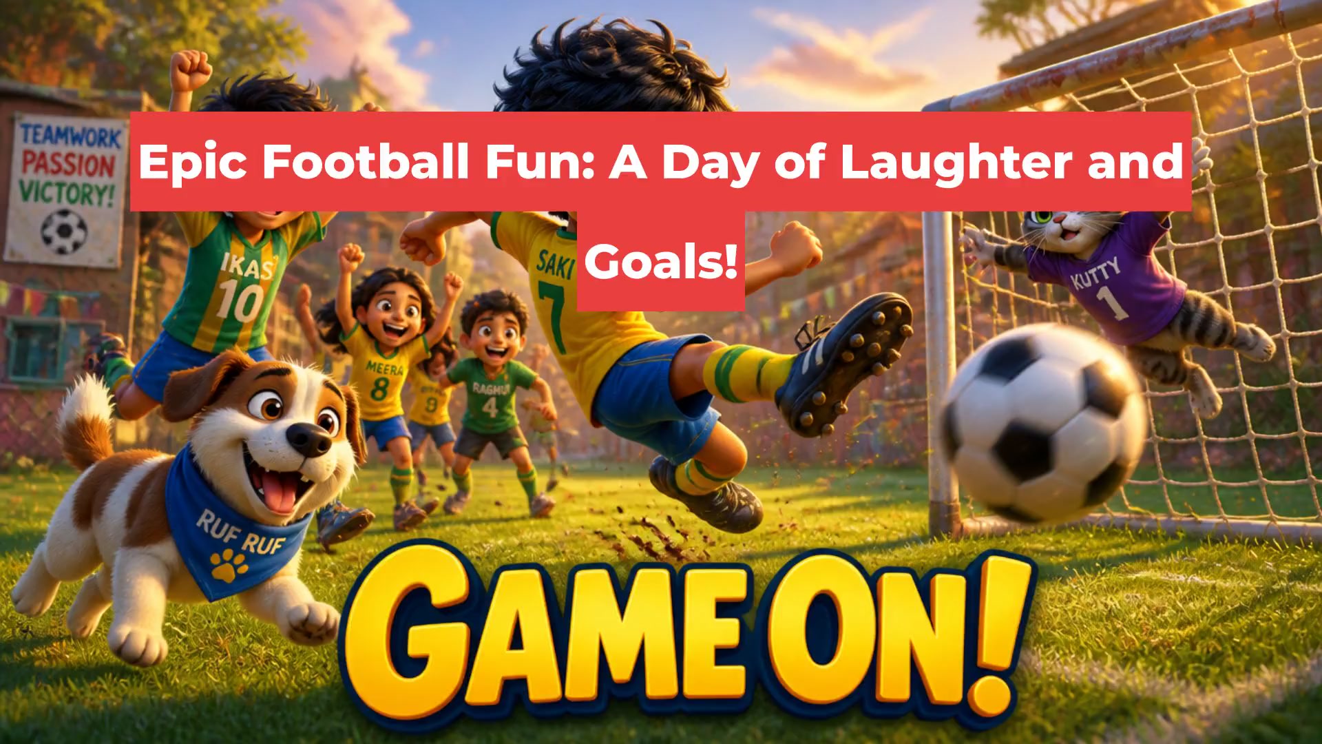 Epic Football Fun: A Day of Laughter and Goals!