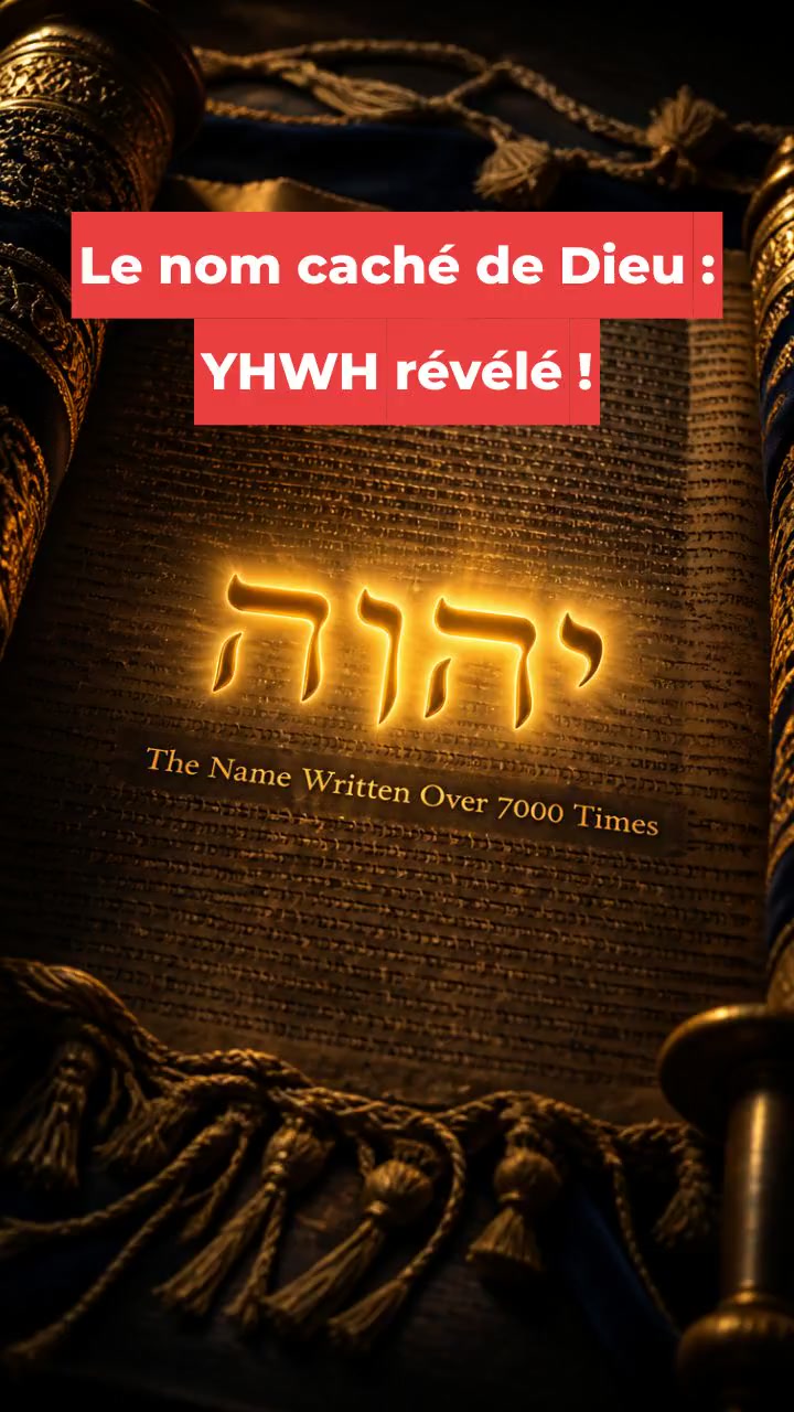 Le nom caché de Dieu : YHWH révélé !
