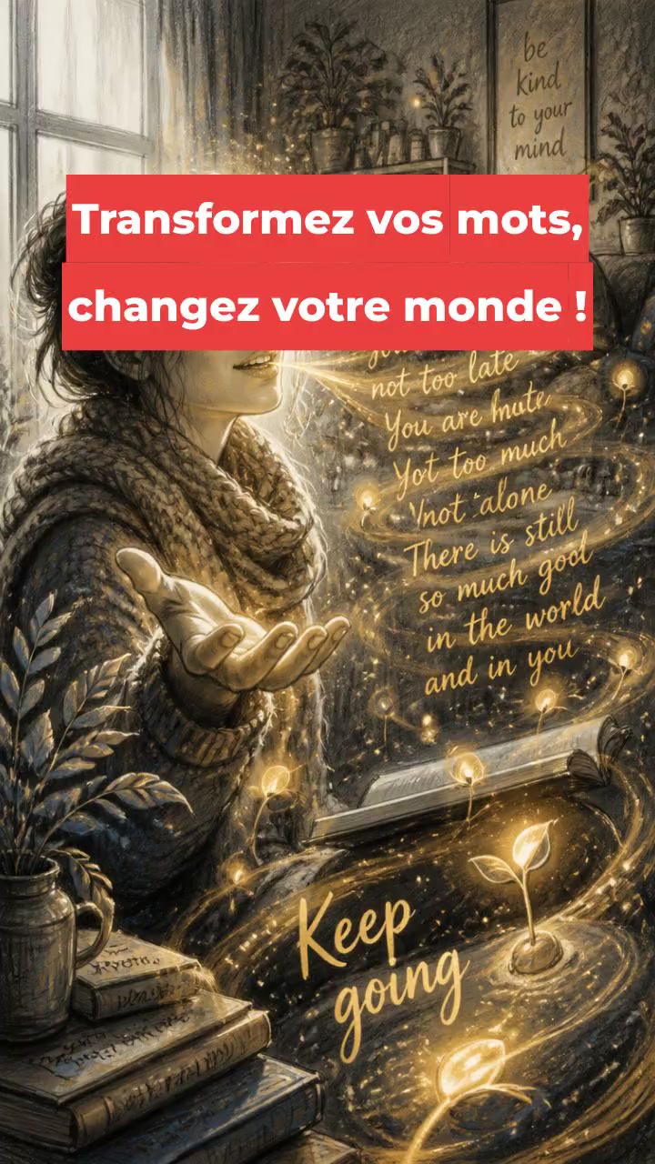 Transformez vos mots, changez votre monde !