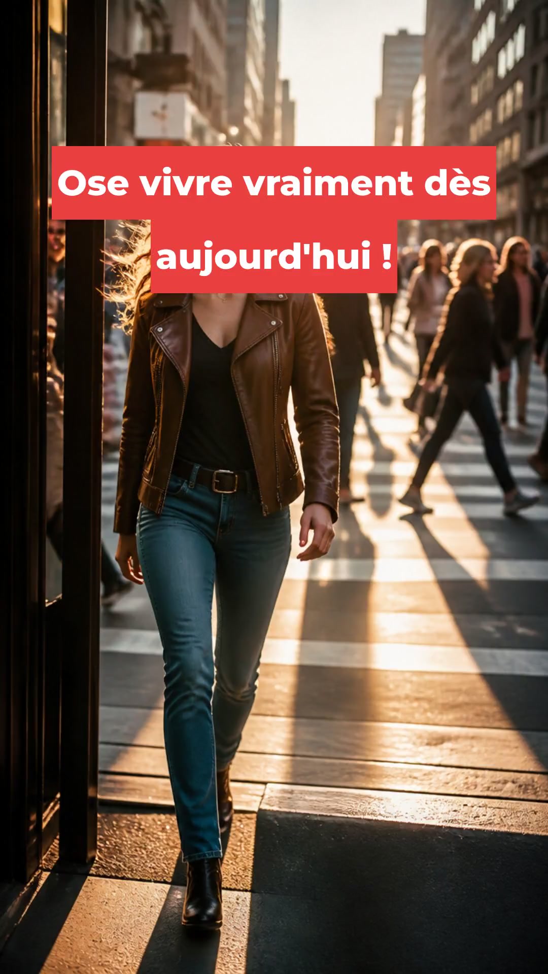 Ose vivre vraiment dès aujourd'hui !