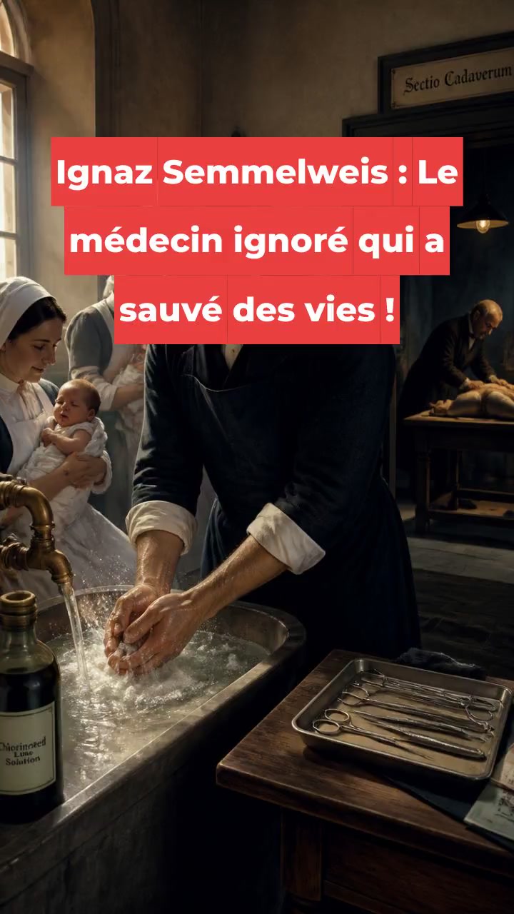 Ignaz Semmelweis : Le médecin ignoré qui a sauvé des vies !