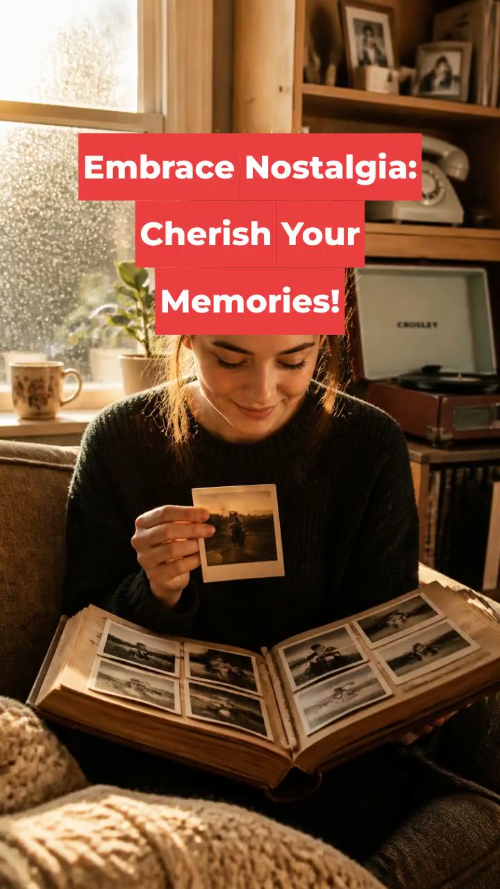 Embrace Nostalgia: Cherish Your Memories!