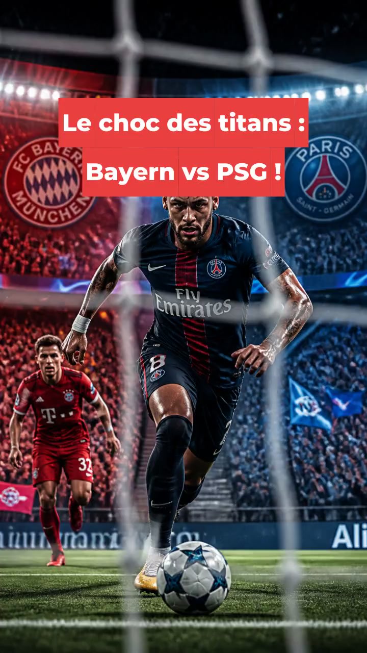 Le choc des titans : Bayern vs PSG !