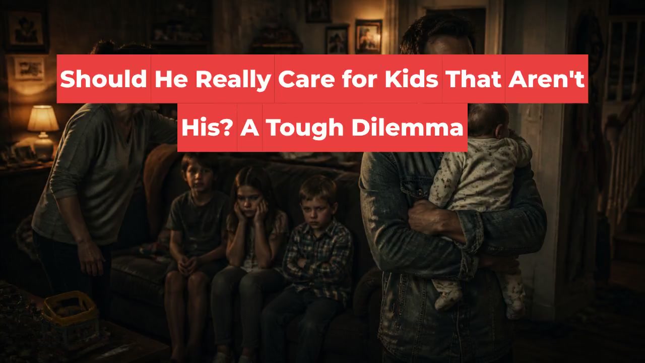 Should He Really Care for Kids That Aren't His? A Tough Dilemma