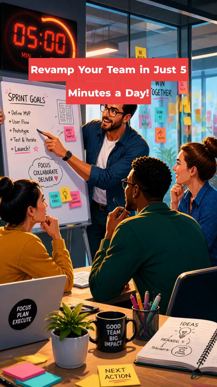 Revamp Your Team in Just 5 Minutes a Day!
