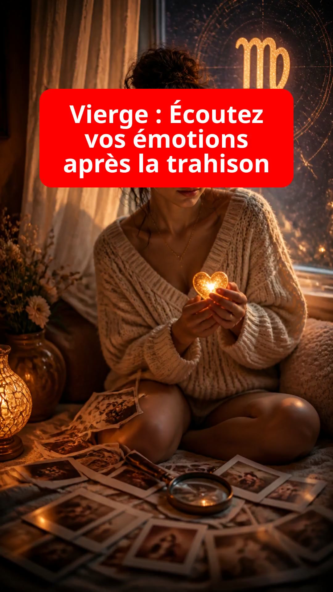 Vierge : Écoutez vos émotions après la trahison