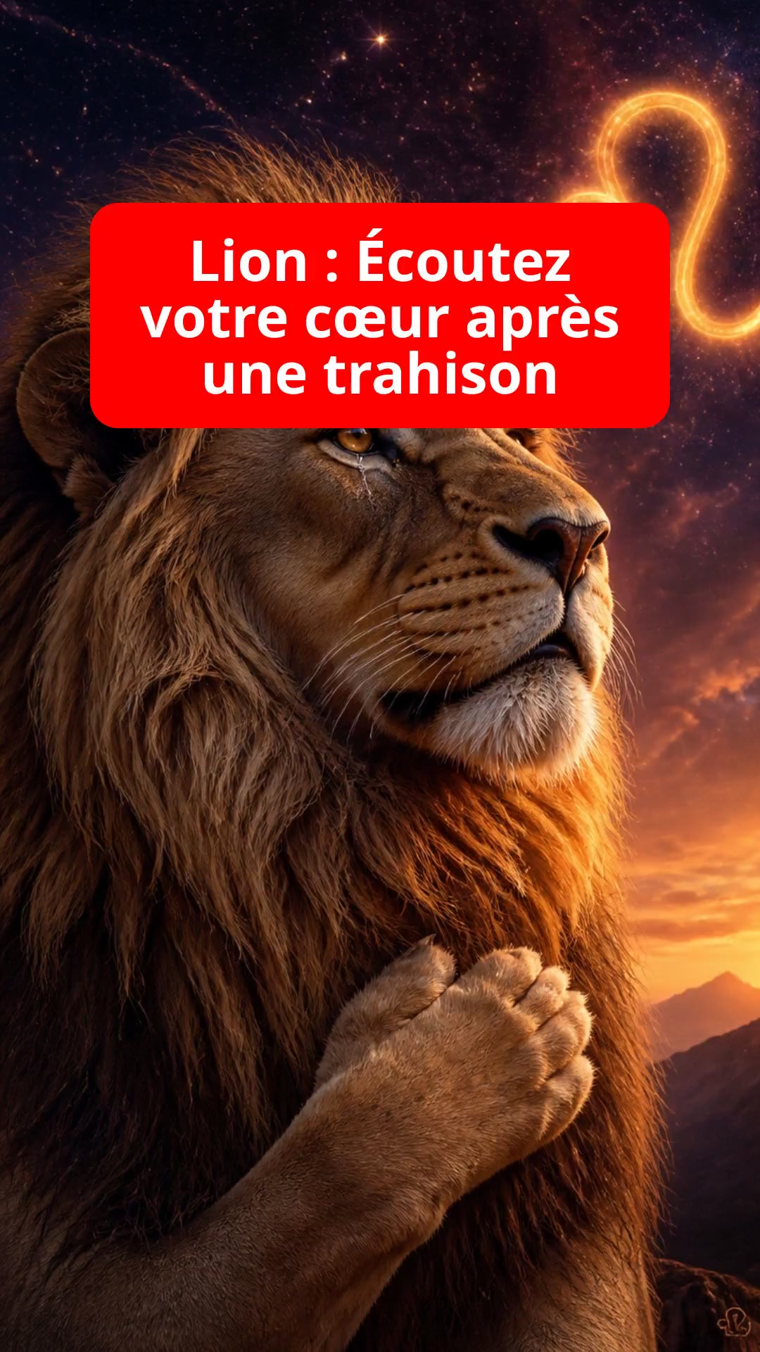 Lion : Écoutez votre cœur après une trahison