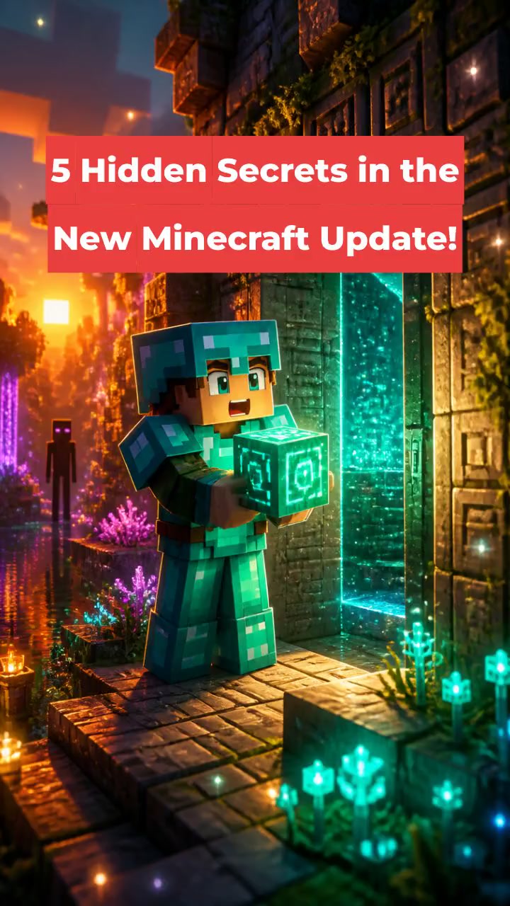 5 Hidden Secrets in the New Minecraft Update!