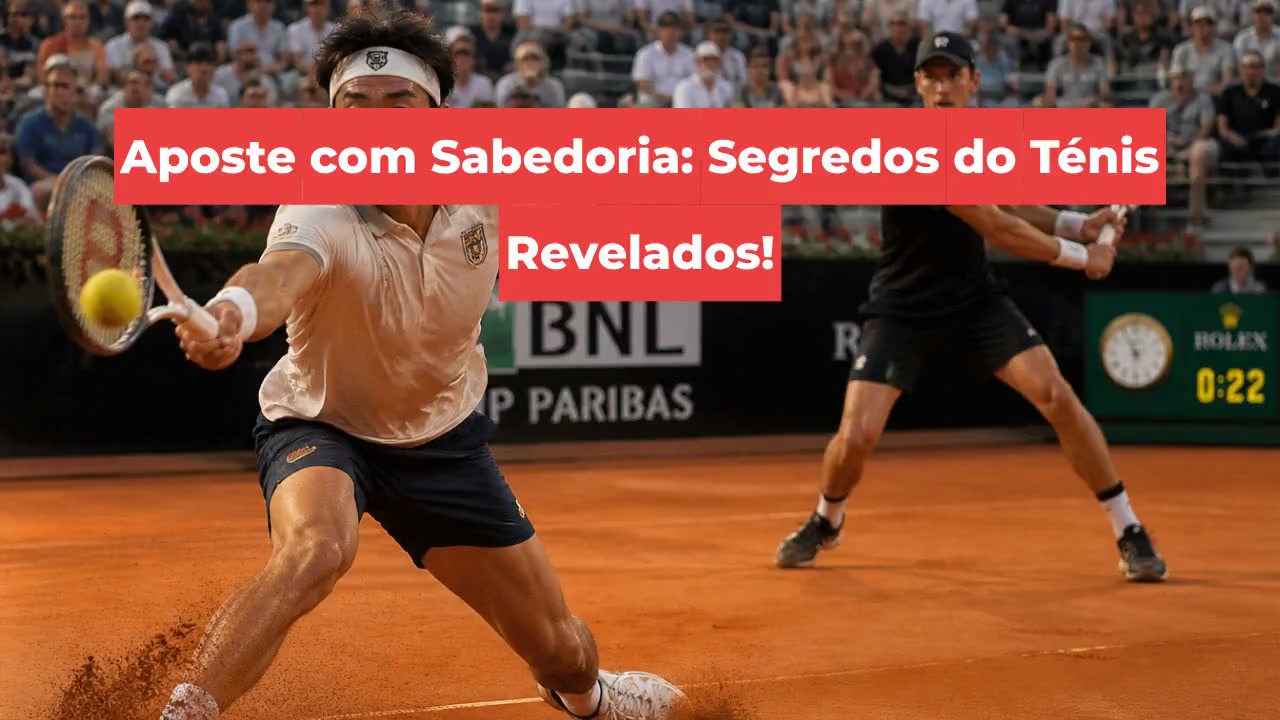Aposte com Sabedoria: Segredos do Ténis Revelados!
