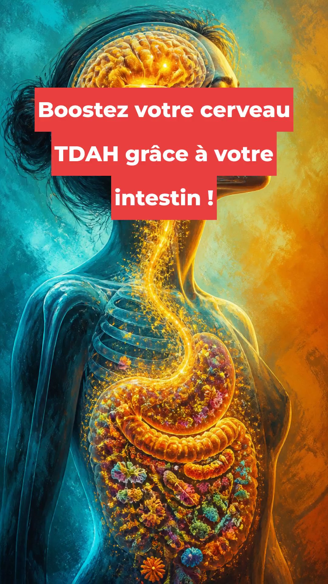 Boostez votre cerveau TDAH grâce à votre intestin !