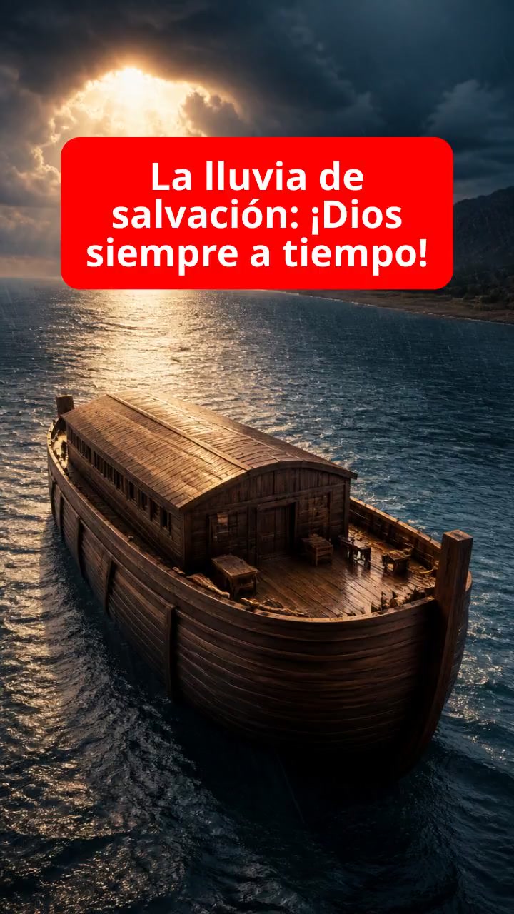 La lluvia de salvación: ¡Dios siempre a tiempo!