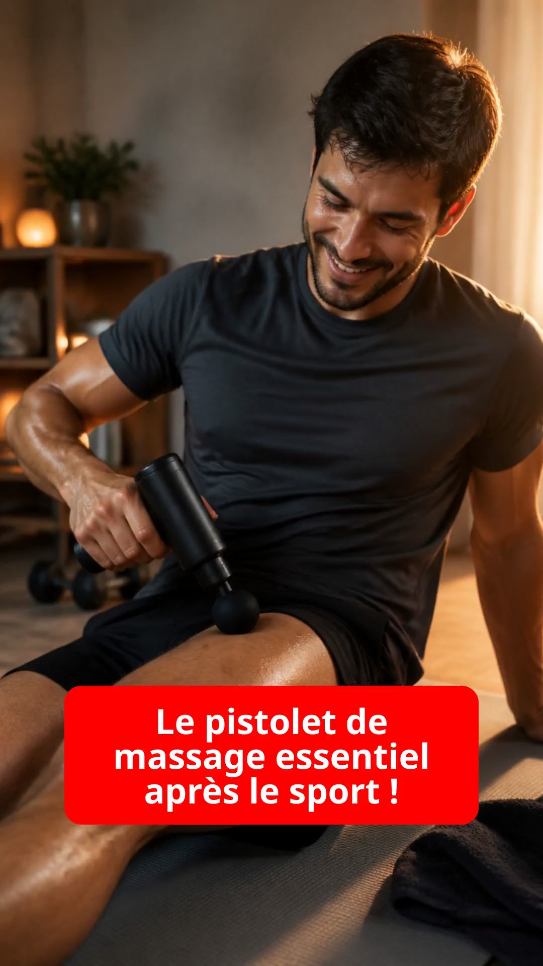 Le pistolet de massage : votre nouvel essentiel après le sport !