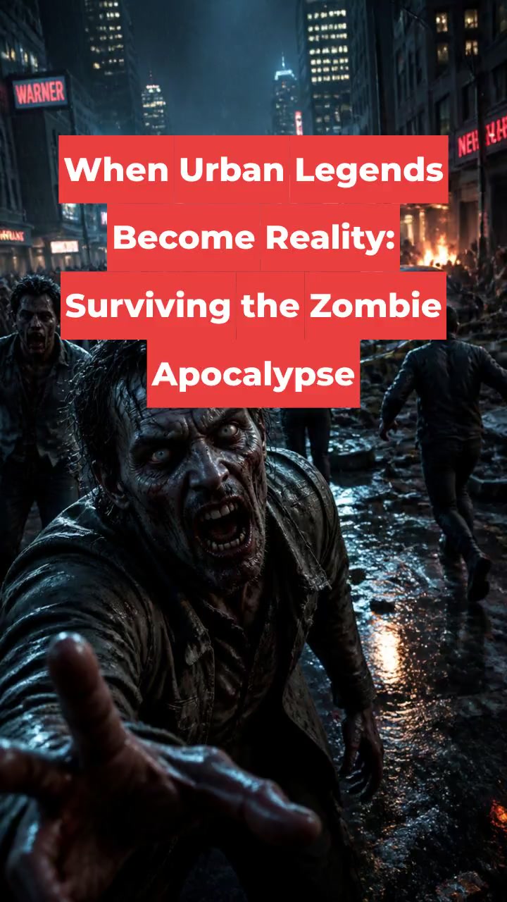 When Urban Legends Become Reality: Surviving the Zombie Apocalypse