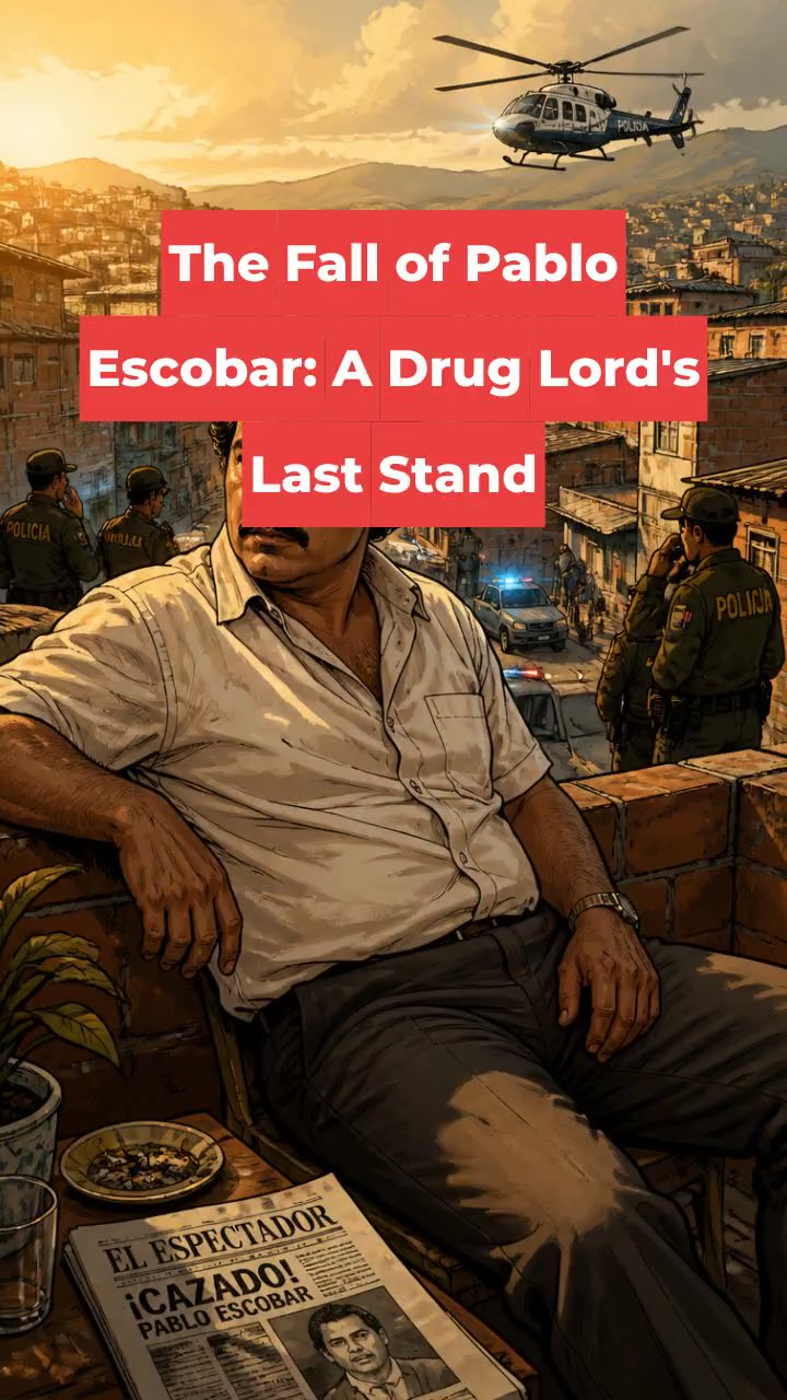The Fall of Pablo Escobar: A Drug Lord's Last Stand - Vexub
