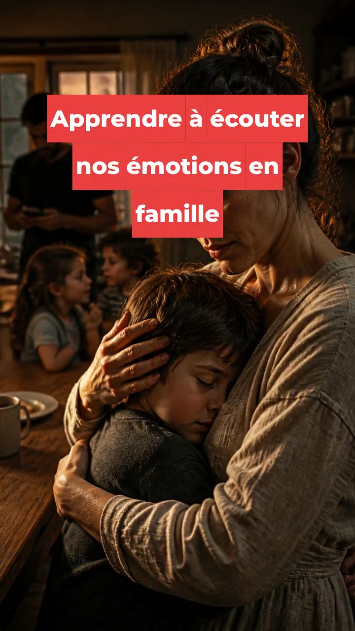 Apprendre à écouter nos émotions en famille