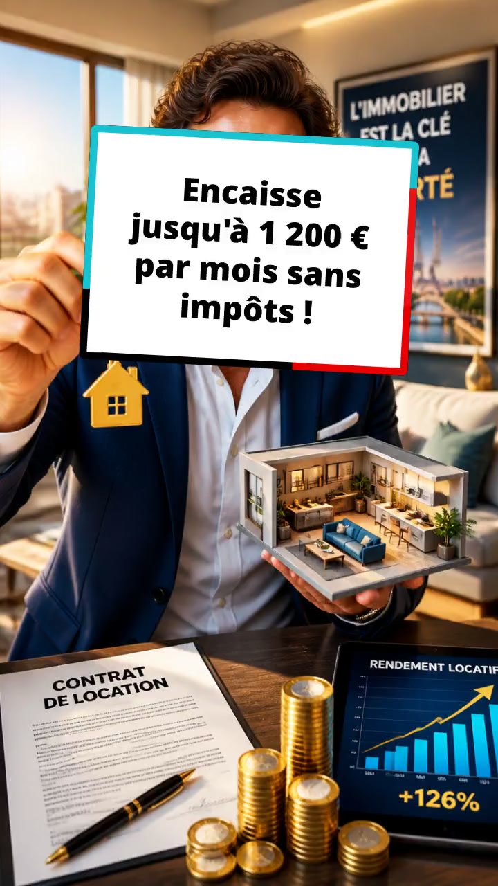 Encaisse jusqu'à 1 200 € par mois sans impôts !