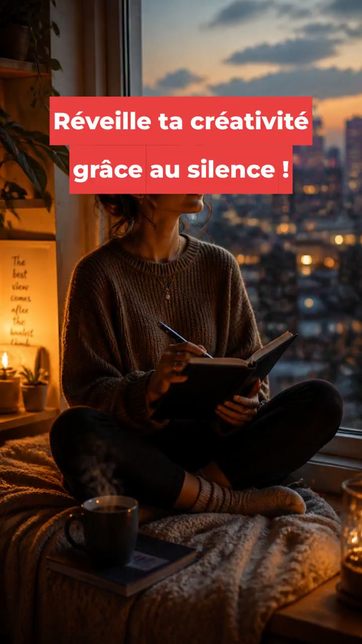 Réveille ta créativité grâce au silence !