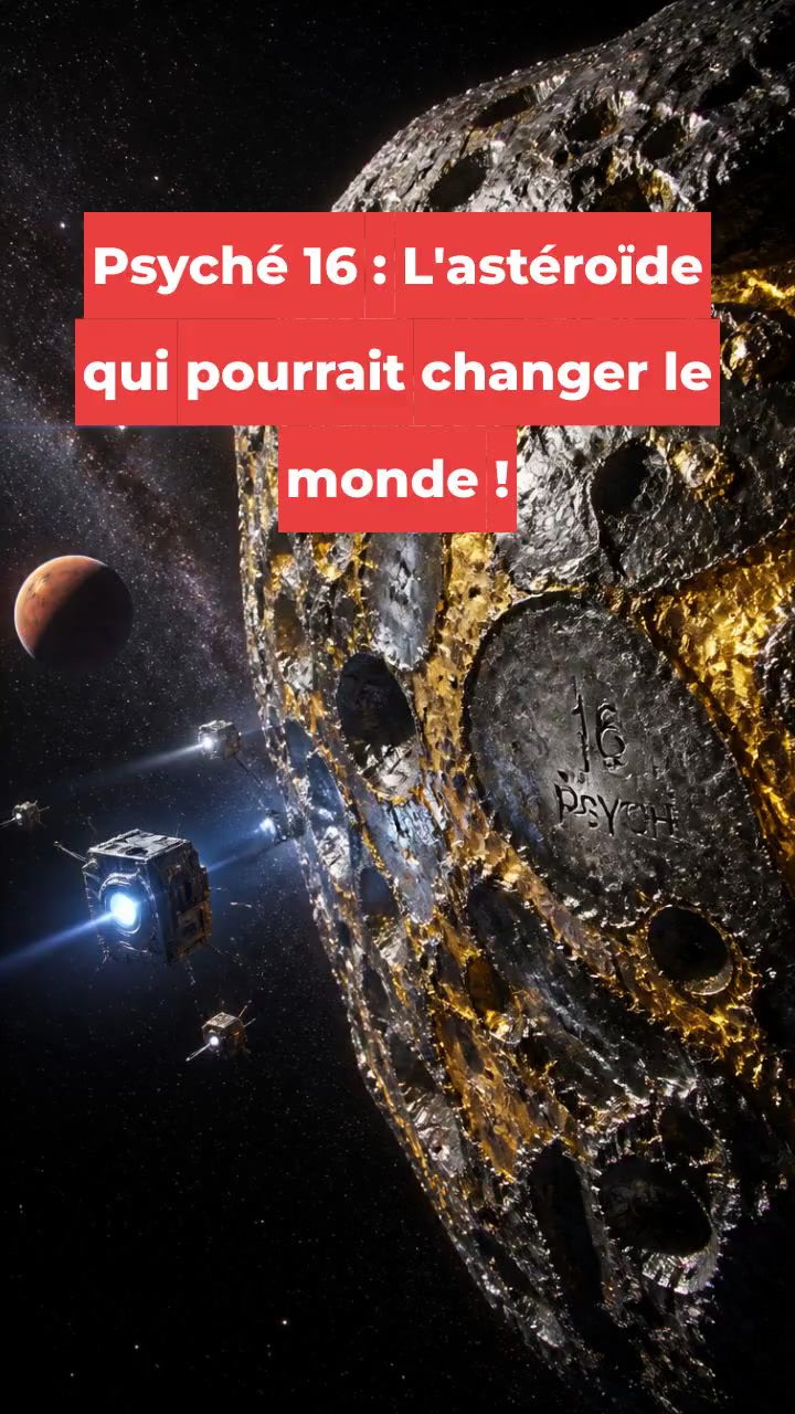 Psyché 16 : L'astéroïde qui pourrait changer le monde !