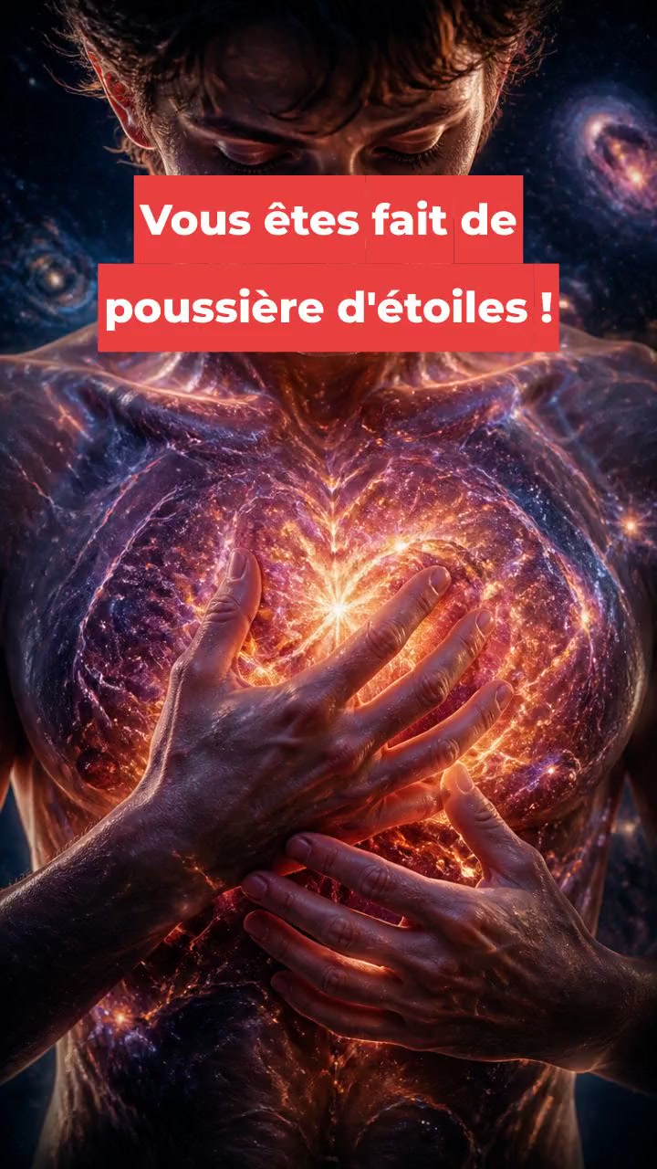 Vous êtes fait de poussière d'étoiles !