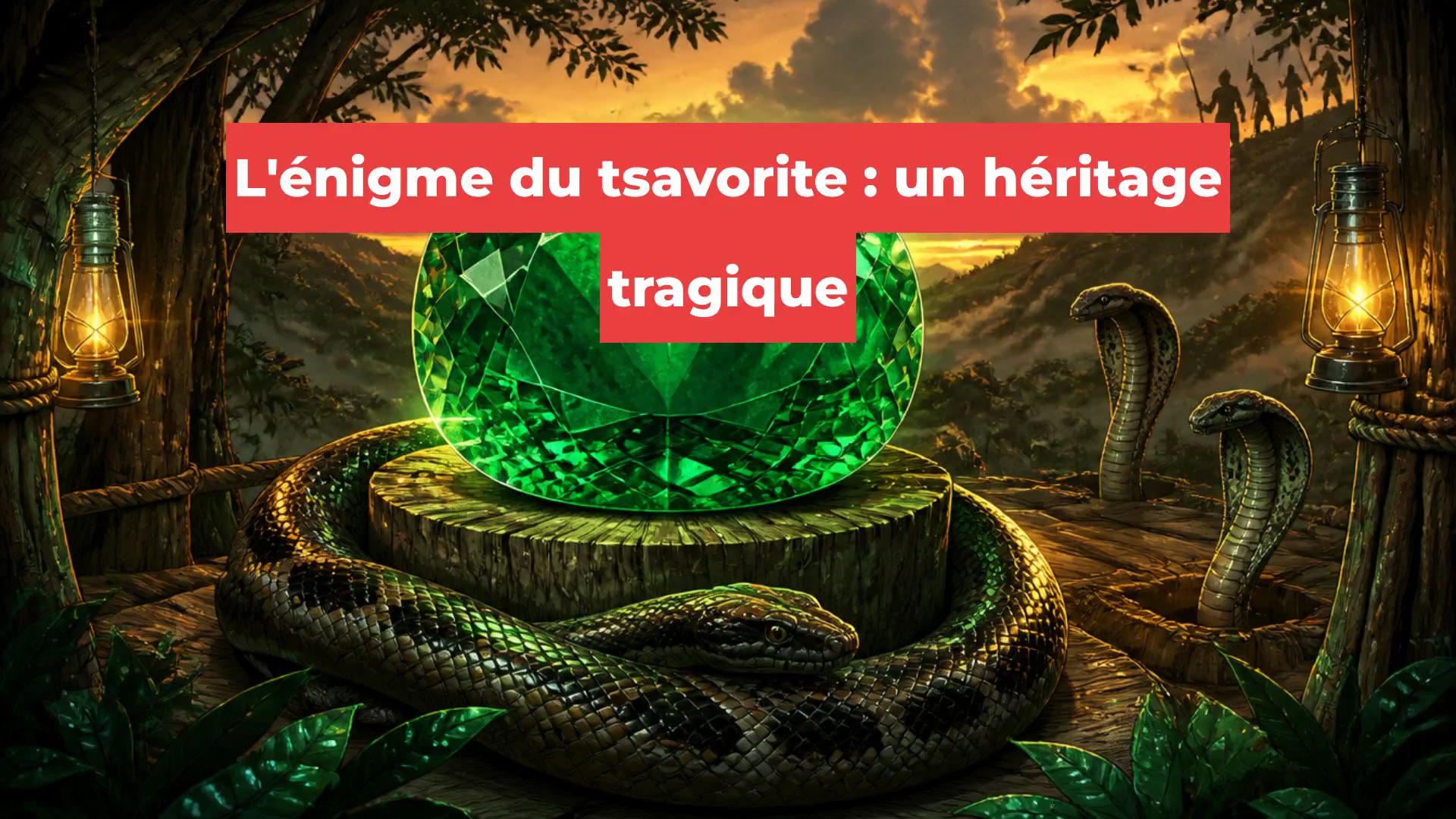 L'énigme du tsavorite : un héritage tragique
